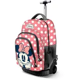 Karactermania Disney Unisex Kinder Disney Fan Gts Trolley-Rucksack Fan GTS Trolley-Rucksack Closer, Minnie Rosa, Einheitsgröße
