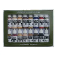 Acrylicos Vallejo Vallejo Model Color Set Face/Skin Colors(16)