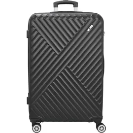 Kingston Koffer-Set 3-tlg. schwarz/lila