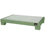 Bauer Südlohn Auffangwanne AW 60-3/M, lackiert, Resedagrün