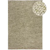 KADIMA DESIGN Teppich Wollmischung Grün, 160 x 230 cm - MEDWAY Kadima Design