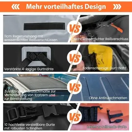 Costway 420L Schwarz
