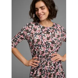 LAURA SCOTT Jerseykleid Geblümt Pastel 40