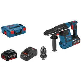 Bosch GBH 18V-26 F Professional inkl. 2 x 5 Ah + L-Boxx 0611910007