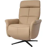MCW Relaxsessel MCW-L10 Leder 0 x 0 x 0 cm taupe drehbar