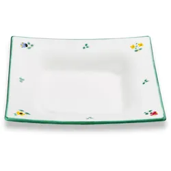 Gmundner Keramik Streublumen, Suppenteller Trend (20x20cm)