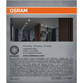 osram homelighting Außenwandleuchte Aluminium 950,0 cm inkl. GU10 LED-Lampe weiß