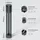 doporro Wegeleuchte grau ⌀120xH700mm IP65 10W 3000K wetterfest