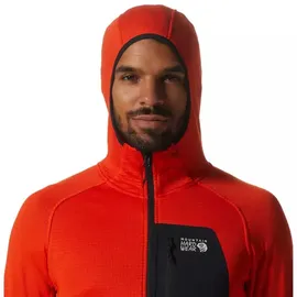 Mountain Hardwear Power Grid Sweatshirt - State Orange - L
