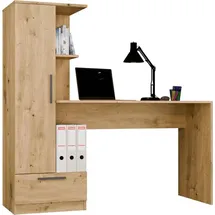 Top e shop Schreibtisch COSMO Eiche Artisan / Braun