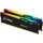 Kingston FURY Beast RGB Schwarz 64GB Kit (2x32GB) DDR5-6000 EXPO DIMM Arbeitsspeicher, CL36-38-38, 1.35V