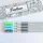 teachly Fineliner Pastell Ocean 4er Set