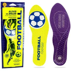 Stepform FOOTBALL – Einlegesohlen für Fußballschuhe mit Stoßdämpfung & Frische Größe 39/42 EU