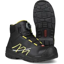 JALAS Sicherheitshochschuhe S3 1598 GP" BOA® GRAN PREMIO - 43 - schwarz