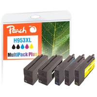 Peach PI300-933 Druckerpatrone 5 Stück(e) kompatibel Hohe XL Ausbeute Schwarz, Cyan, Magenta, Gelb