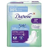 Duchesse Binden Ultra Lang mit Flügeln, 10 St.