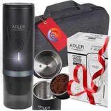 Adler AD 4400 tragbare elektrische Espressomaschine schwarz