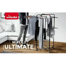 Vileda Mixer 3 Ultimate Black Edition Wäscheständer (174078)