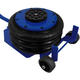 MonsterShop Wagenheber Gummi/Nylon/Stahl 16,5 – 40 cm blau