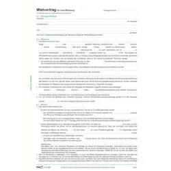 RNK Mietvertrag Wohnung A4 525 6 teilig