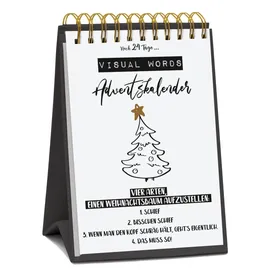 Korsch Verlag Tisch-Adventskalender Visual Words