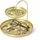 Umbra Poise Schmuckaufbewahrung – Elegante Doppelstöckige Ablage für Schmuck, Uhren, Accessoires, Brillen und Mehr, Metall/Messing, 1009707-104, Medium