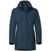 Vaude Damen Idris 3in1 Parka Iii dark sea, 38