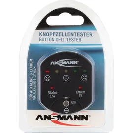 Ansmann Batterietester Button cell Messbereich 1,5 V, 3 V