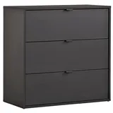 mokebo Die Stilvolle 80 x 73 x 40 cm Anthrazit / Schwarz