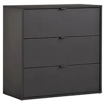 mokebo Die Stilvolle 80 x 73 x 40 cm Anthrazit / Schwarz
