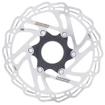 CON-TEC Contec Cdr-cle Center Lock Bremsscheibe - Silver / Black - 160 mm