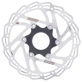 CON-TEC Contec Cdr-cle Center Lock Bremsscheibe - Silver / Black - 160 mm