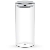Wilmax england Formschöne Vorratsdose aus Borosilikatglas – 1500 ml,