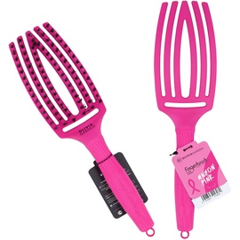 Olivia Garden Fingerbrush Combobürste medium in neon Pink