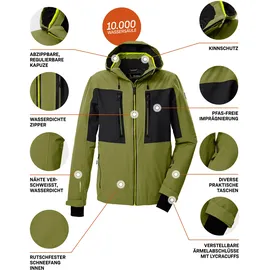 KILLTEC KSW 47 Skijacke Pistazie M