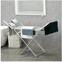 Homcom Elektrischer Wäscheständer 1,44 m silber