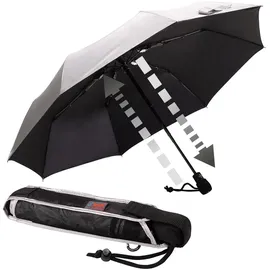 Euroschirm Light Trek Automatic Regenschirm (Größe One Size, silber)