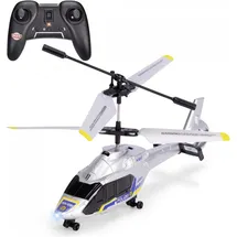 DICKIE RC-Hubschrauber Police Helicopter 2,4GHz RTR blau|silberfarben (201103010)