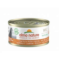 Almo Nature HFC Natural Huhn und Käse Katzenfutter Pro 24 Stück
