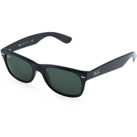 Ray Ban New Wayfarer RB2132 901 55-18 gloss black/green classic