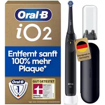 Oral-B iO Series 2 Night Black + Reiseetui + Aufsteckbürsten-Etui