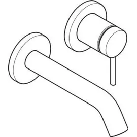 Hansgrohe Tecturis S Einhandmischer Brushed Bronze