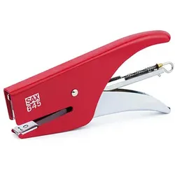 sax design Heftzange 645 rot