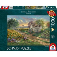 Schmidt Spiele Thomas Kinkade Sonnenblumenfelder, 58779