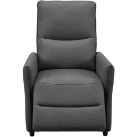 INOSIGN Relaxsessel INOSIGN "CURRIE, mit Liegefunktion, Webstoff-Bezug, Federkern", grau (anthrazit), B:69cm T:90,5cm, Sessel, Relaxsessel, Ruhe-Sessel, Lese-Sessel, TV-Sessel