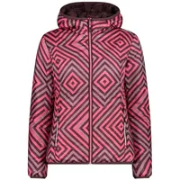 CMP Woman Reverse Jacket Fix Hood plum-fard-pink fluo (00ZN)