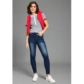 KangaROOS Slim-fit-Jeans "CROPPED HIGH WAIST SLIM FIT", Damen, Gr.