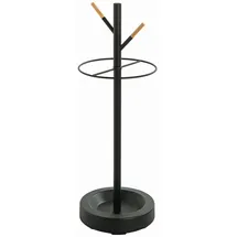 Haku-Möbel PULA Schirmständer 73 x 26 x 26 schwarz