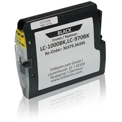 Kompatibel zu Brother LC-1000BK Tintenpatrone, schwarz