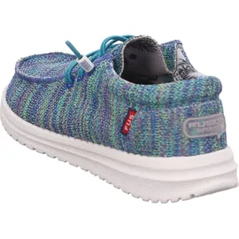 Fusion Mokassins Schnürschuhe in Blau Größe 39 EU